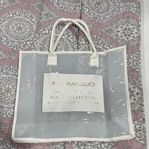 Aroma360 Paris Collection Transparent White Tote